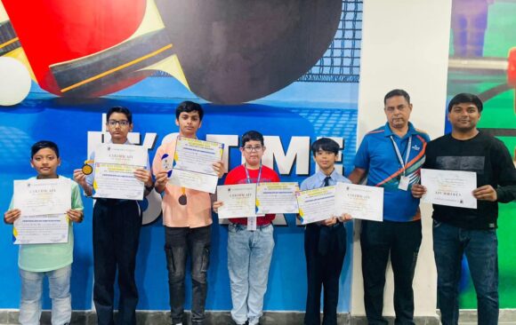inter school table tennis tournament best school in indirapuram